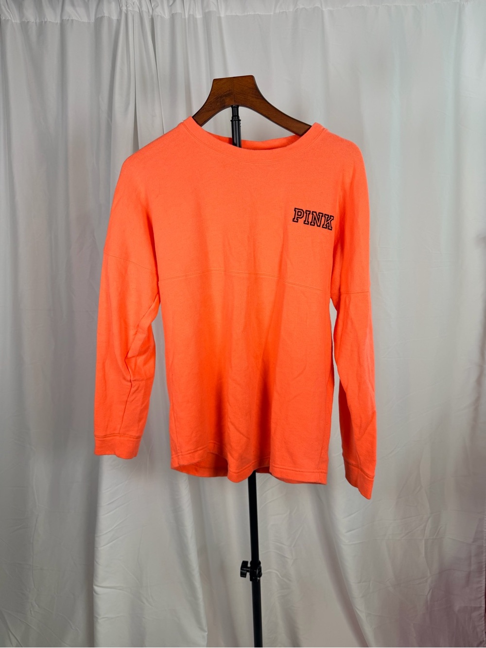 PINK Victoria's Secret Crewneck Bright Coral Pink